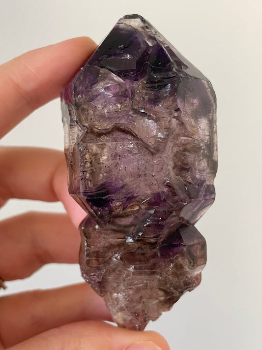 Smoky Amethyst Scepter from Namibia