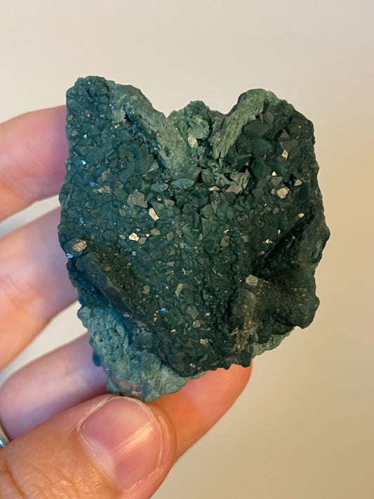 Marshy Apophyllite With Celadonite (Rare Find) From India D