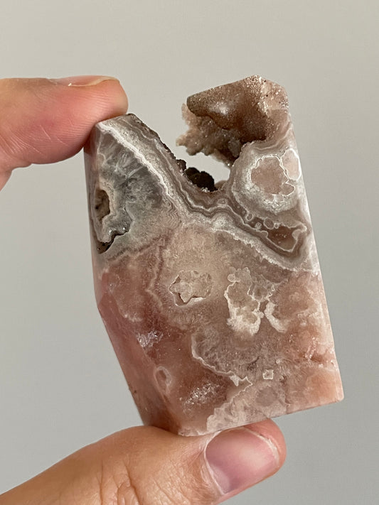 Druzy Pink Amethyst Freeform