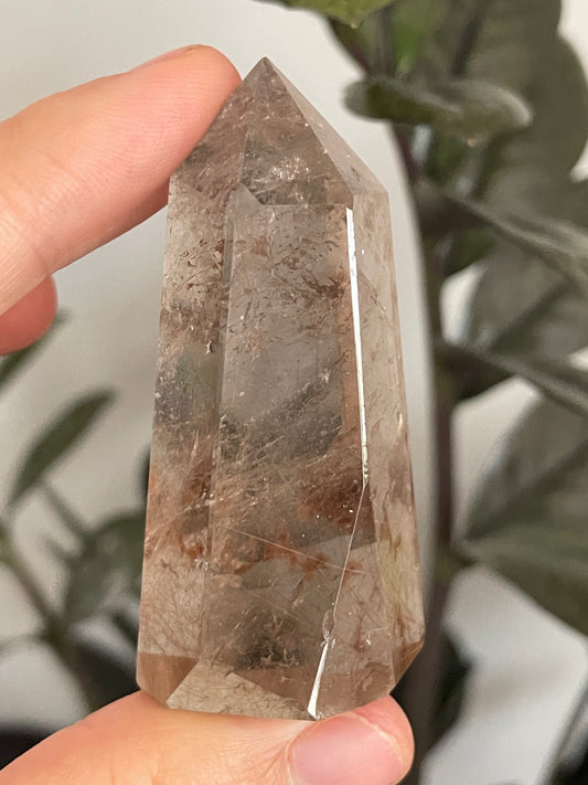 Golden Rutile Quartz Point D